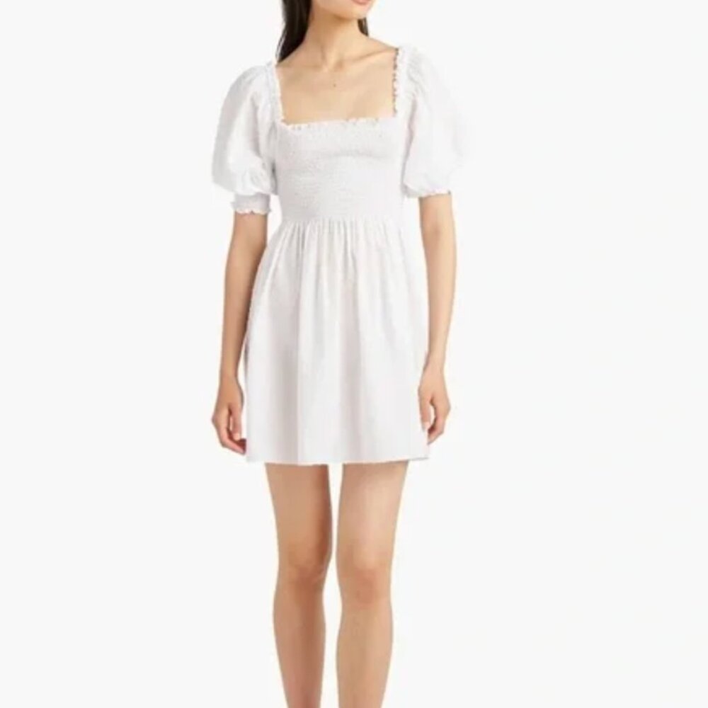 NWT Hill House White nap dress- the athena, size small